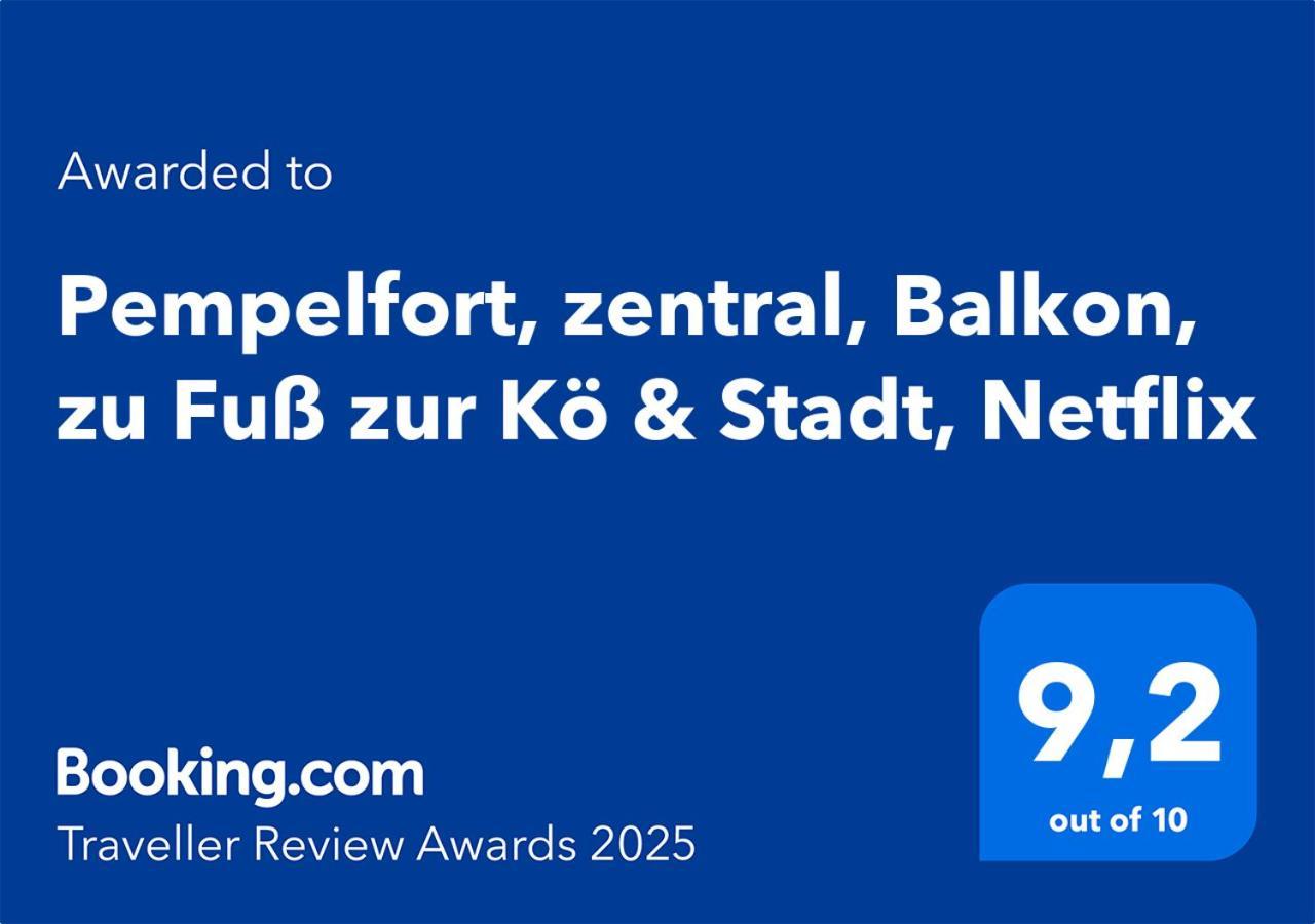 Appartement Pempelfort, Zentral, Balkon, Zu Fuss Zur Koe & Stadt, Netflix Düsseldorf